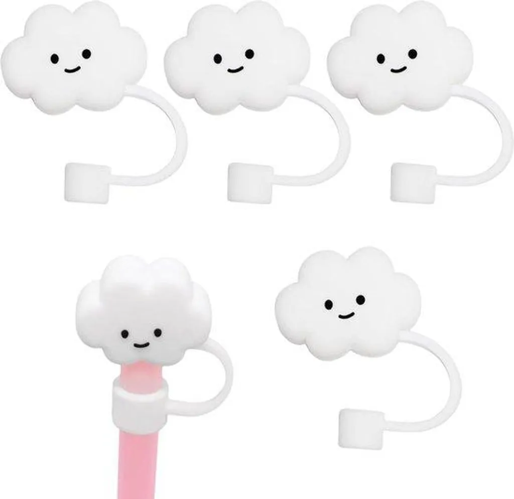 Housses en silicone extensibles et lavables, pack de 4 protections blanches