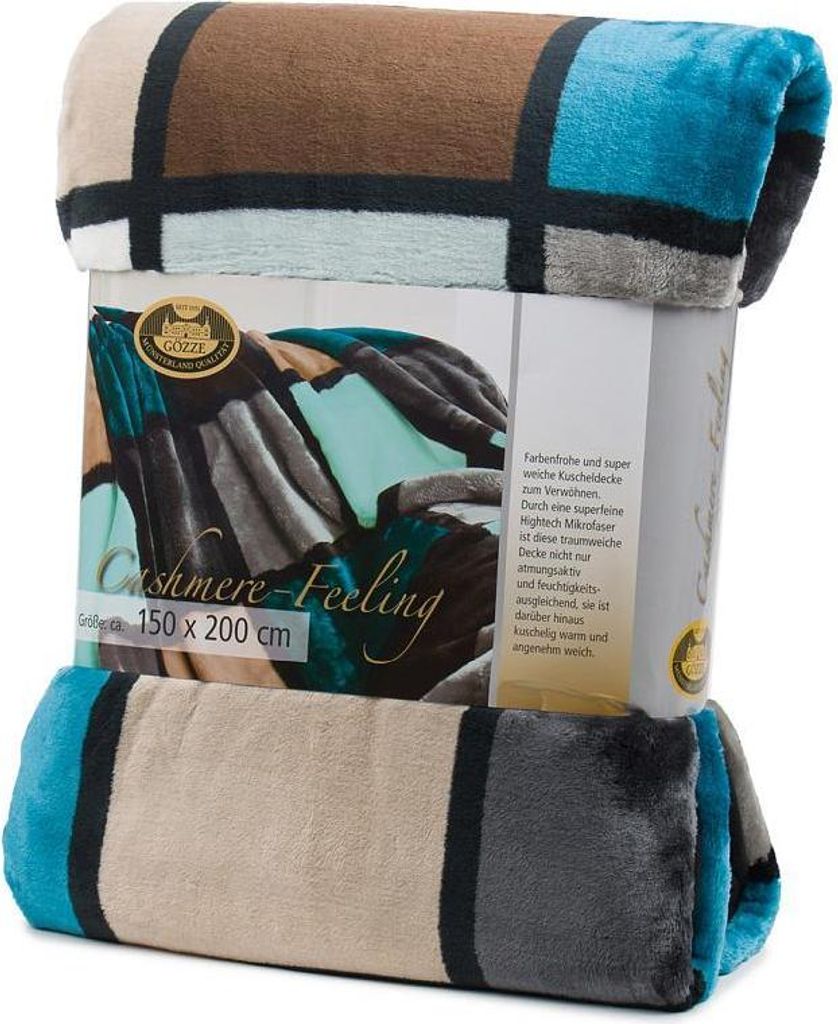 Wohndecke Cashmere-Feeling Antigua W.F.Gözze