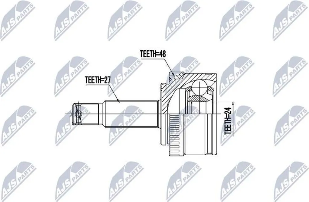 Supprimer bruits de transmission Sportage : Joint NTY OE 495002S200
