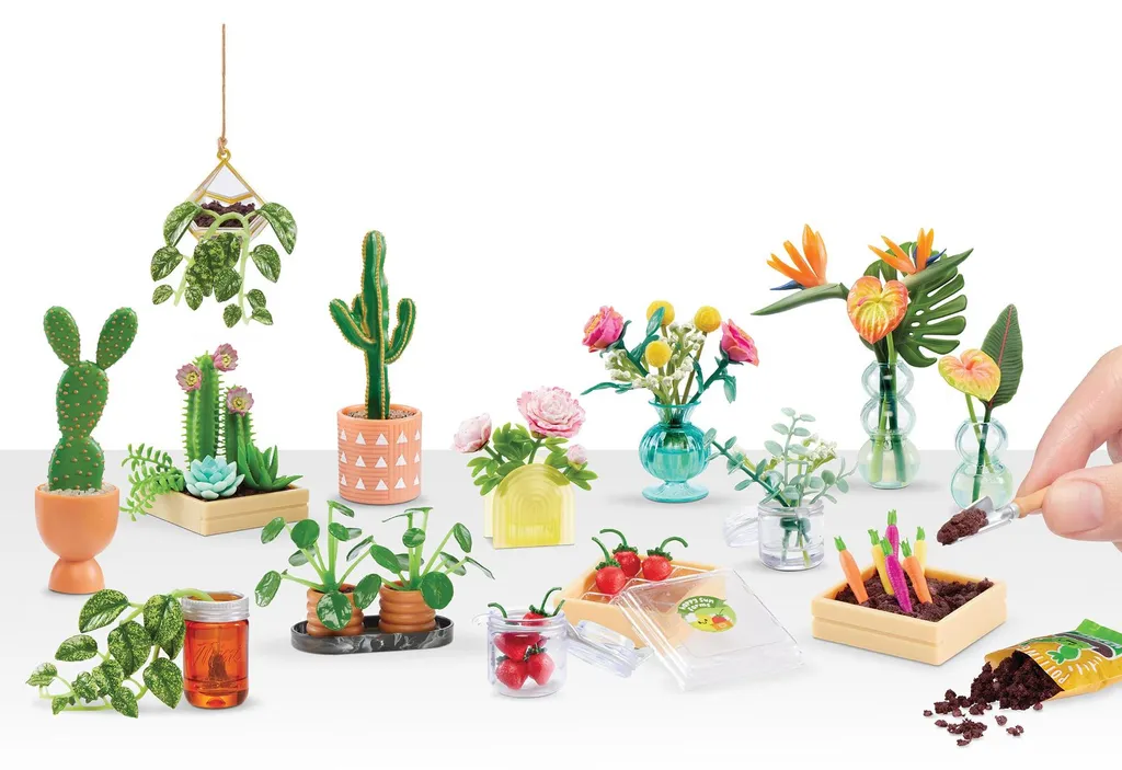 mm_miniplantsです MGA's Miniverse Make It Mini Botanicals - Pots de plantes