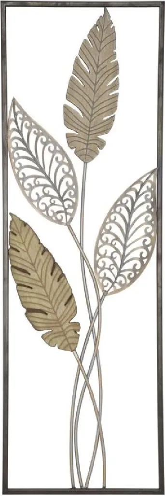 Objet Déco Mural Feuilles pour Habiller une Entrée ou un Bureau