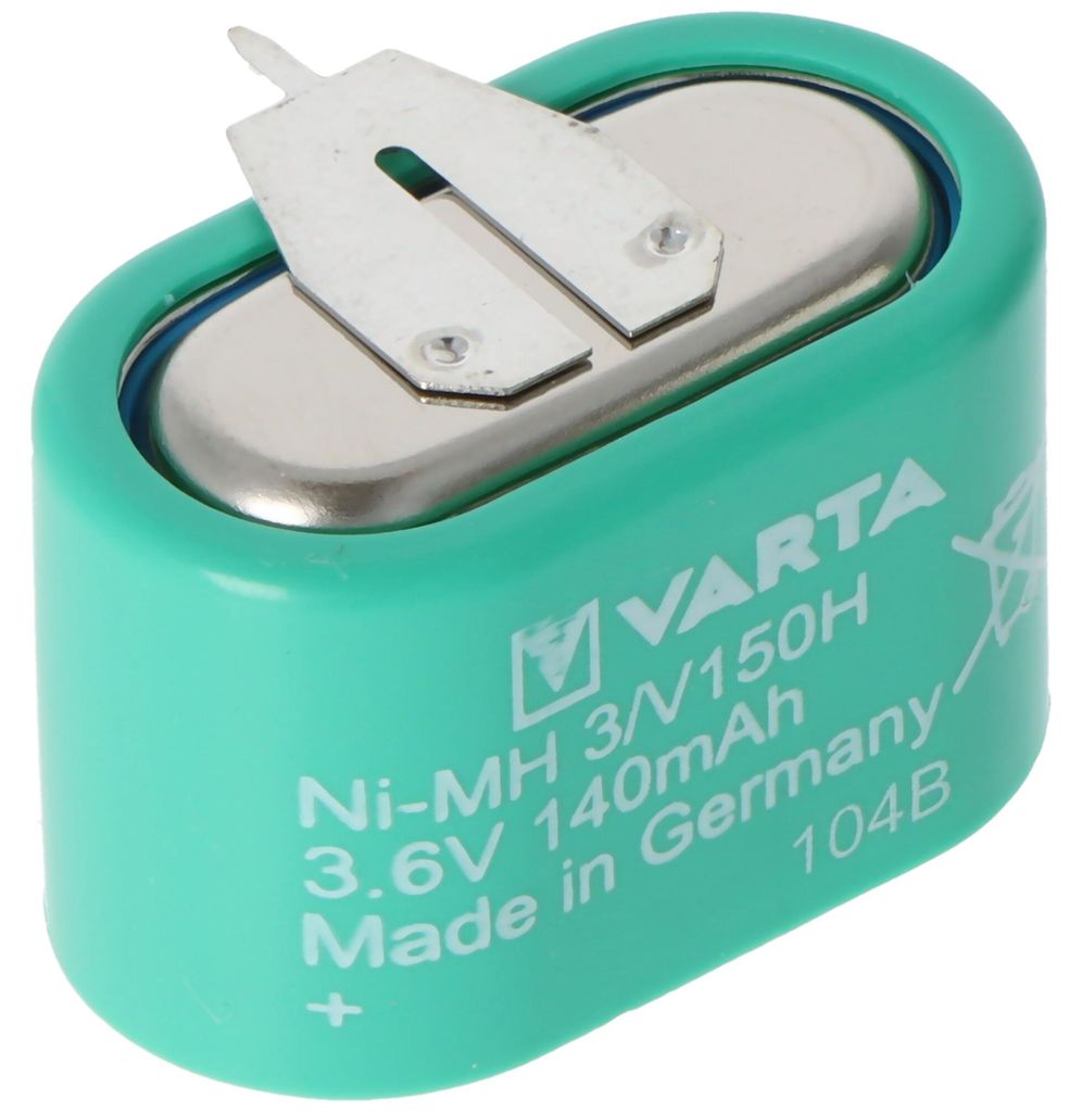Varta 3/V150H oplaadbare knoopcelbatterij, NiMH Productafbeelding 