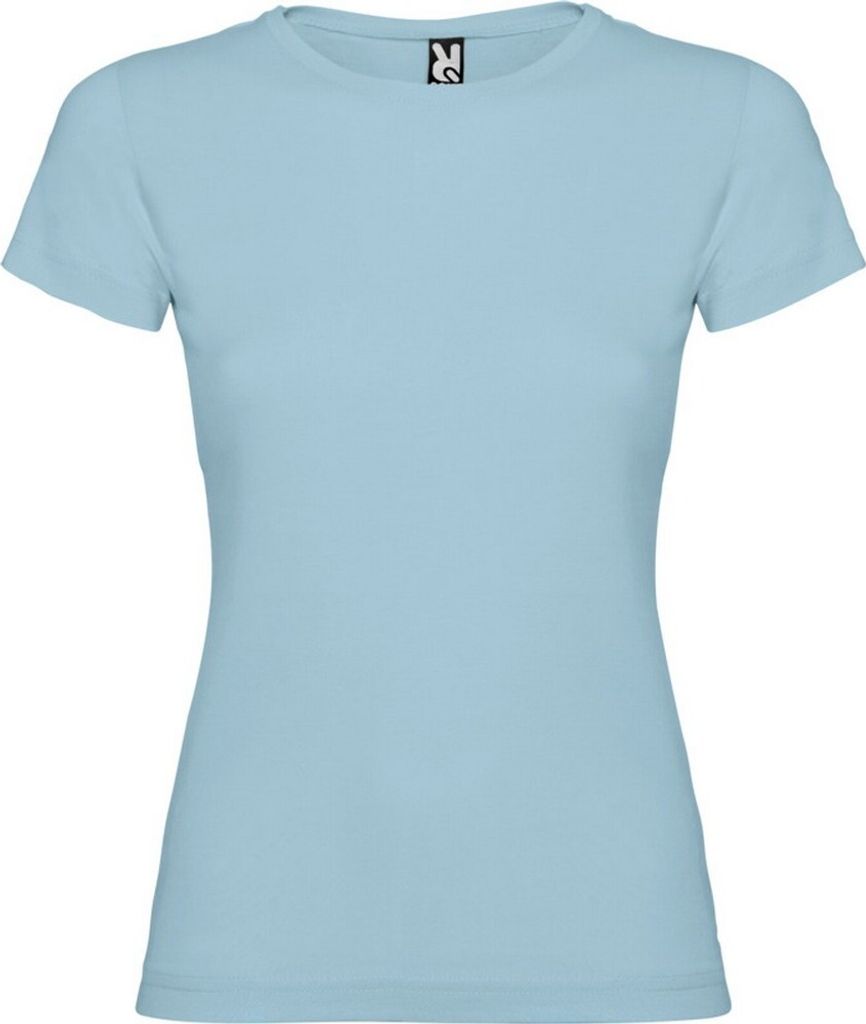 Roly - "Jamaica" T-Shirt für Damen kurzärmlig PF4312 (L) (Himmelblau)