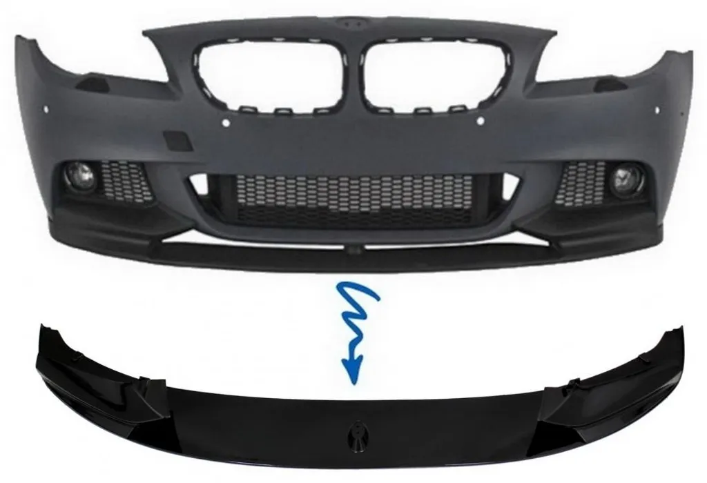 Lame de pare-choc avant pour BMW Série 5 F10 F11 finition M Performance