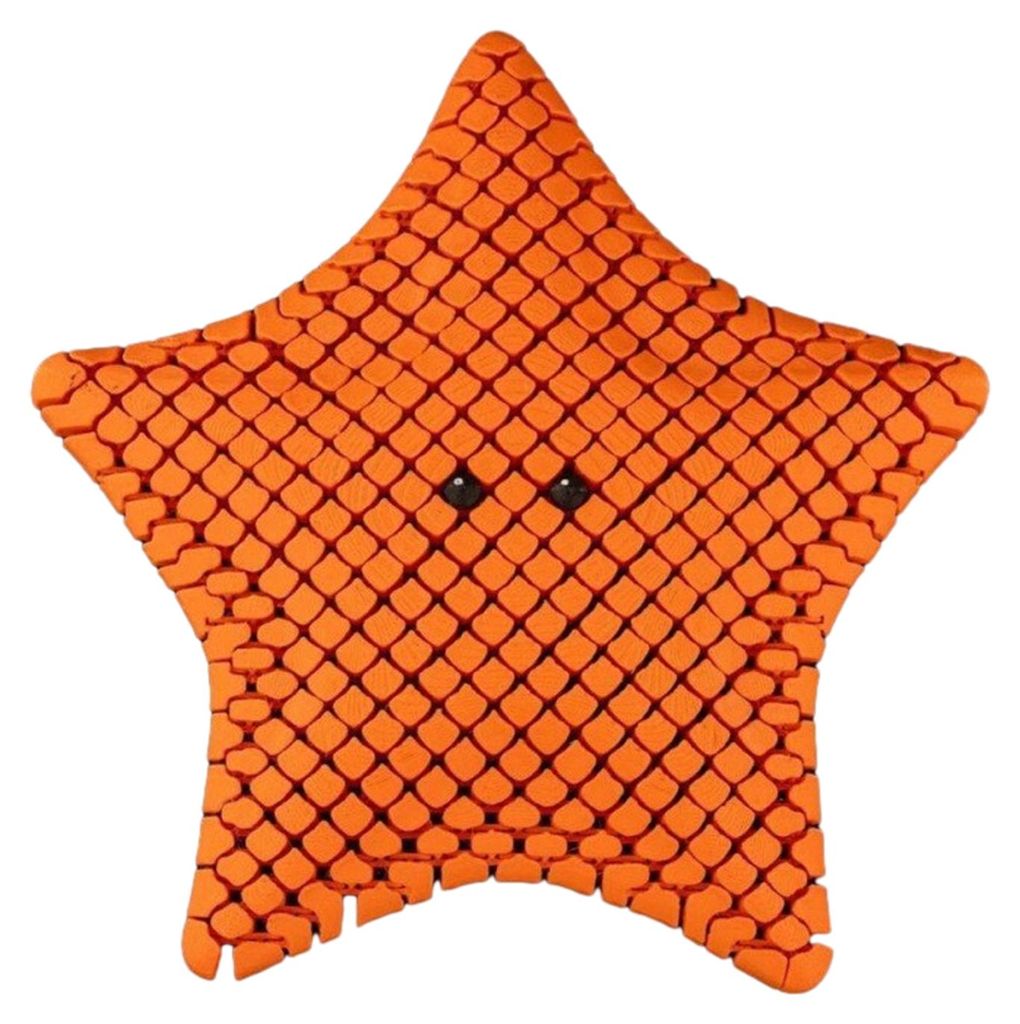 3D-gedrucktes, bewegliches Seestern-Spielzeug zur Stressbewältigung, flexibles Fidget-Spielzeug, Dekoration für Zuhause, Büro oder Schreibtisch.