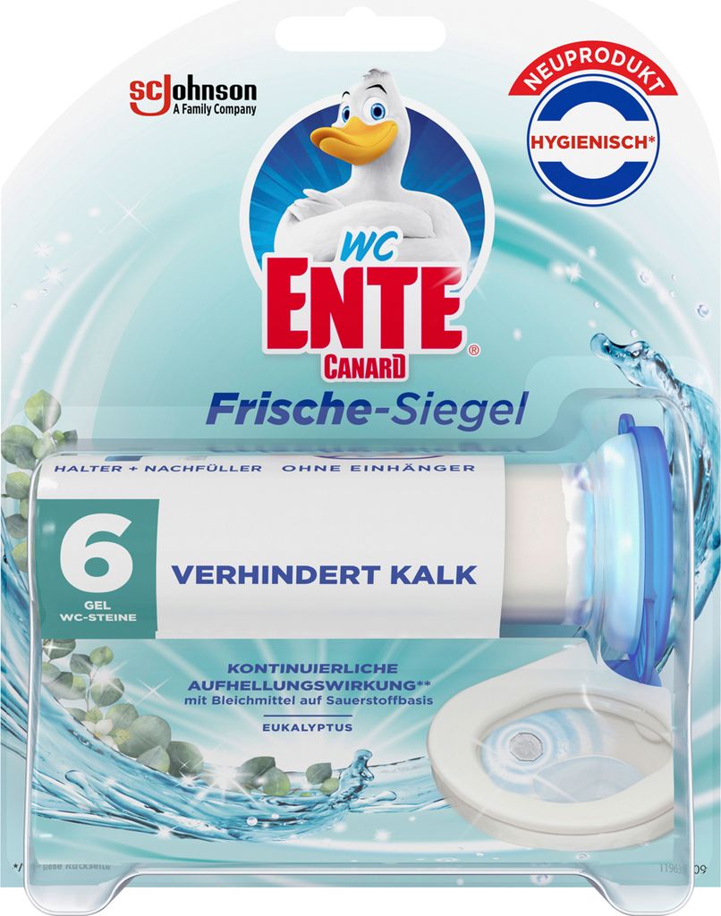 WC-Ente Frische-Siegel OR mit Bleich- 36ml