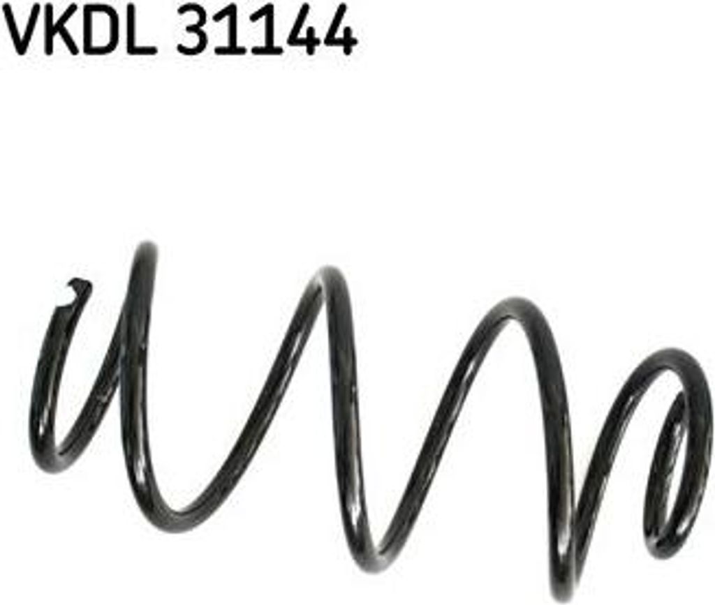SKF VKDL 31144 Fahrwerksfeder OE 6R0411105BL kompatibel mit A1 8X