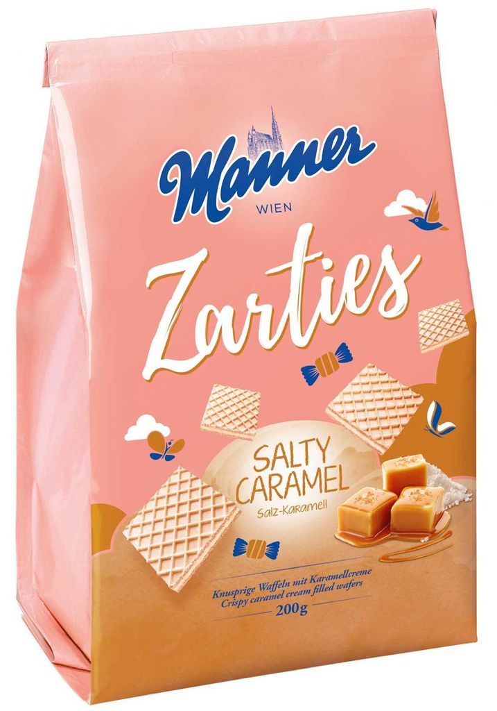 Manner Zarties Salty Caramel 200g Produktbild 