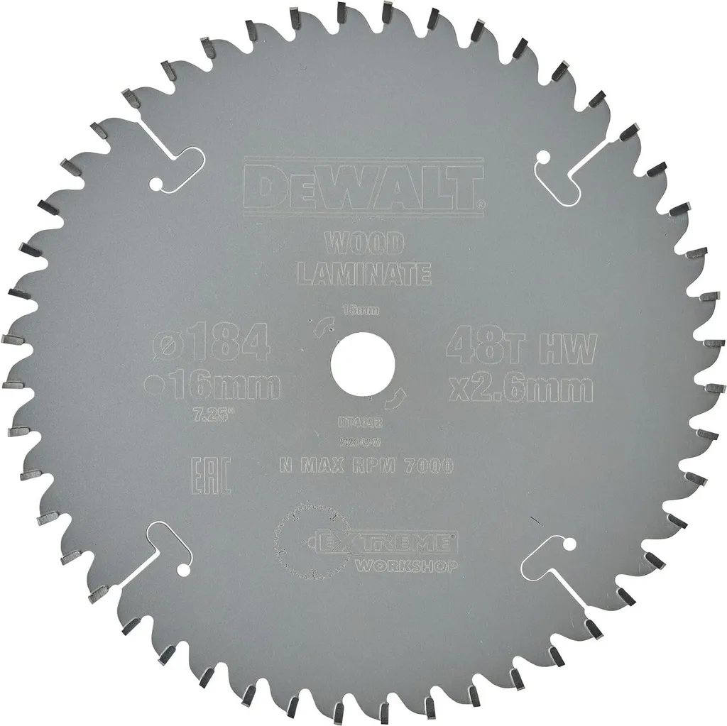 Lama Circolare DeWalt DT4092-QZ 250x30mm 80 Denti - Qualità Garantita