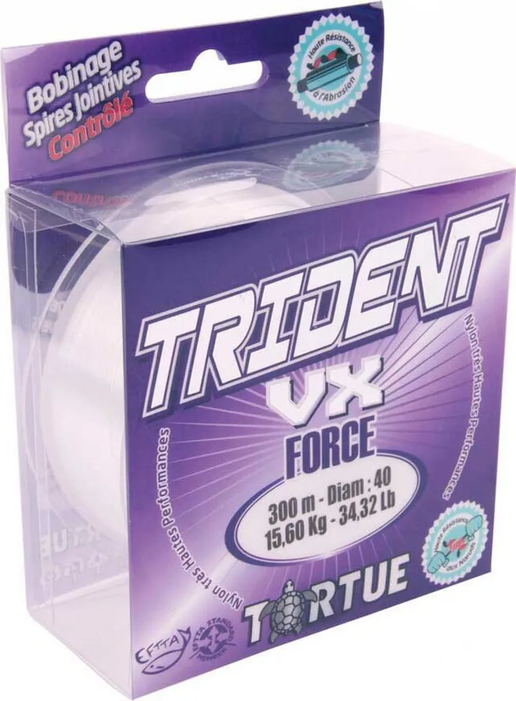 Bobine de Fil 1000m Ragot Trident Vx Force 0.60mm pour Pêche en Mer