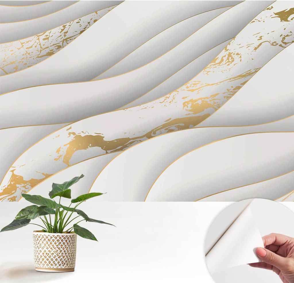 Fototapete selbstklebend - 152x104 cm - Tapete - Wandtapete - Wandbilder - Klebefolie - Dekofolie - Tapete Folie - Wand - Dekoration - Wohnzimmer -...