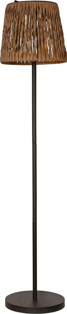 LED Solar-Stehlampe Cesta Wasserhyazinthen Optik schwarz Produktbild 