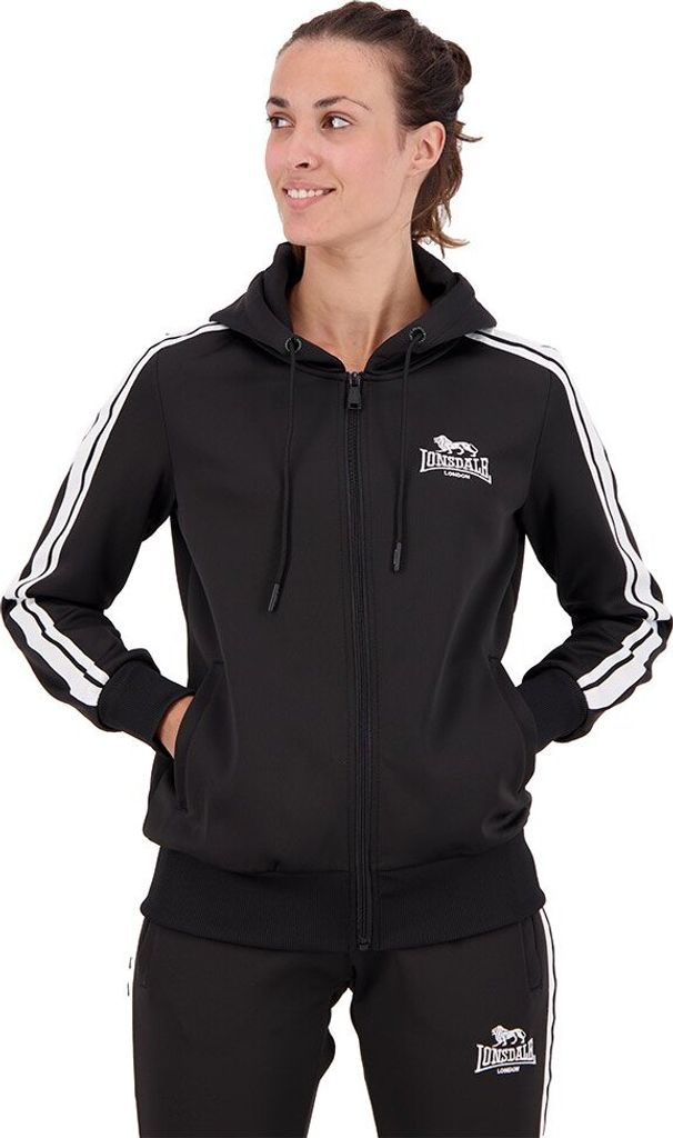 Dámská tepláková souprava s kapucí BROMLEY Black/White XXL Obrázek produktu 