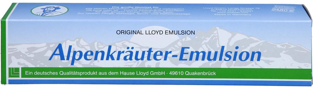 Original Lloyd Alpenkräuter-Emulsion, 200 ml Creme Produktbild 
