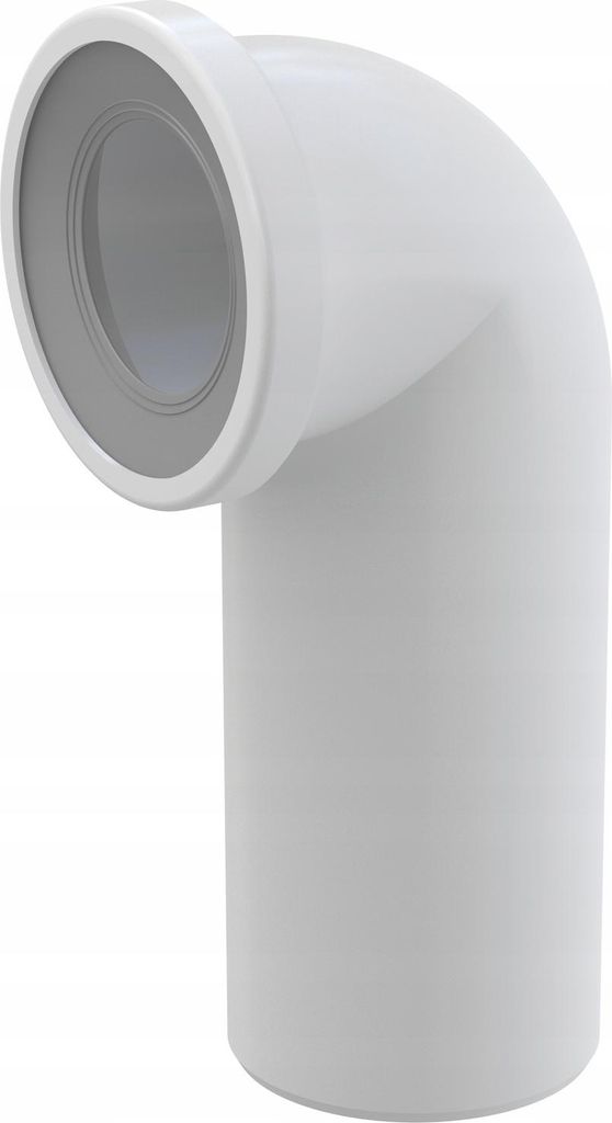 Alcadrain | Łącznik WC A90-90 - 110 mm - Biały - Wysoka Zdjęcie produktu 