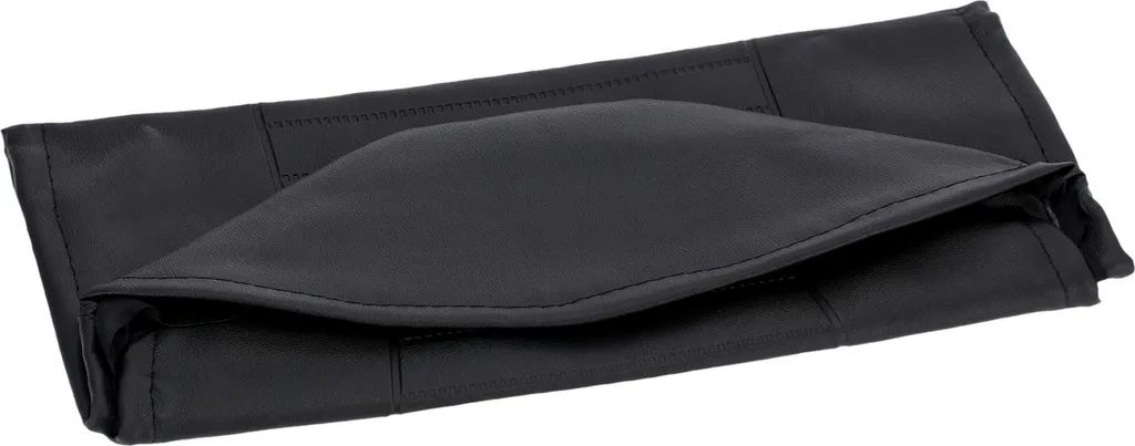 Housse de selle noire structurée MZ ES125 ES150 - Style ancien fidèle