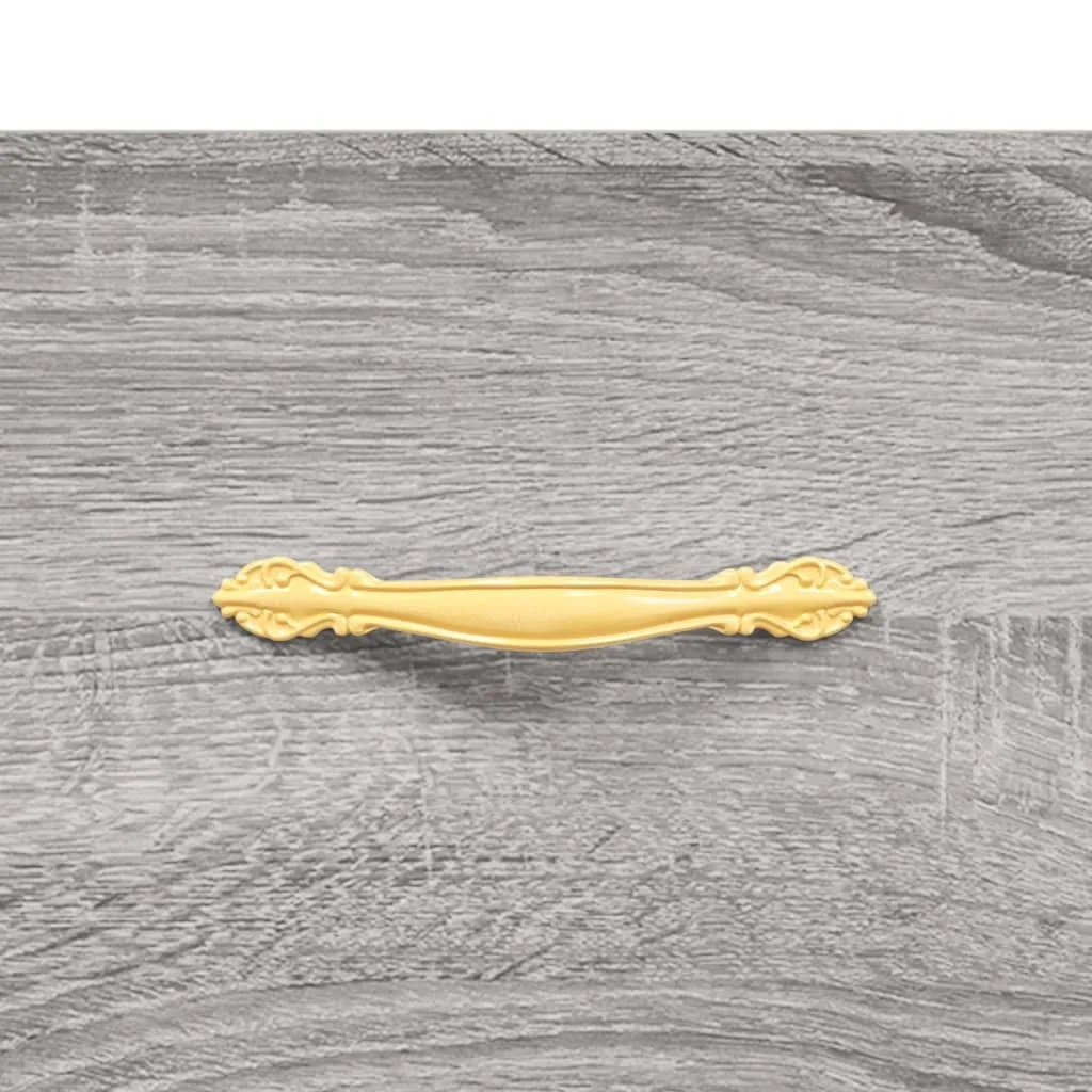 Credenza Alta Grigio Sonoma 69,5x31x115 cm | Arredo Casa Economico e Chic - 9
