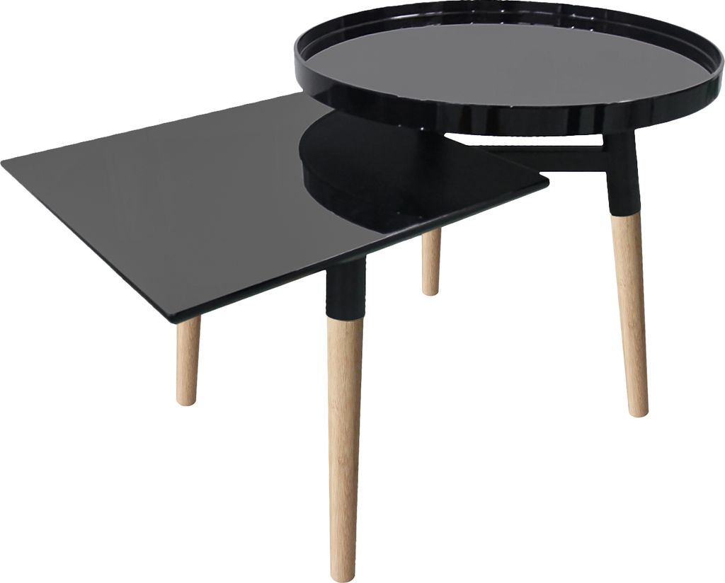 Kayoom - Moderner Beistelltisch Butler 210 Schwarz