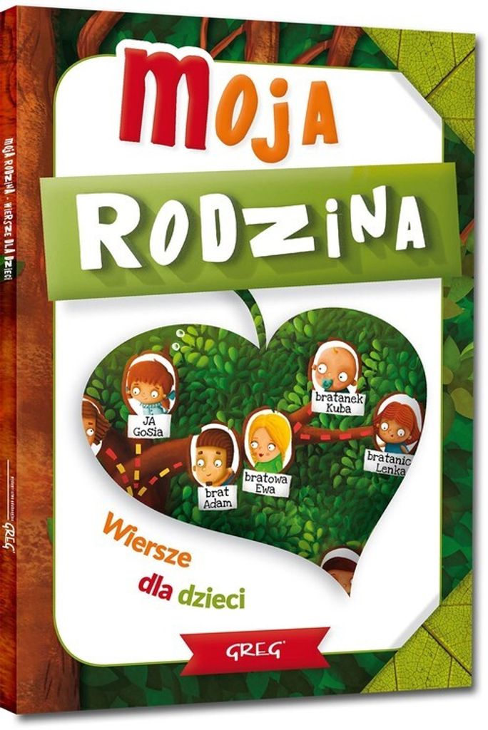 Meine Familie Gedichte für Kinder von Grzegorz Strzeboñski (Buch auf Polnisch)
