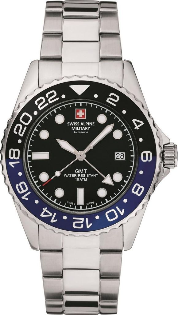 Swiss Alpine Military GMT 7052.1132SAM Herrenuhr Obrázek produktu 
