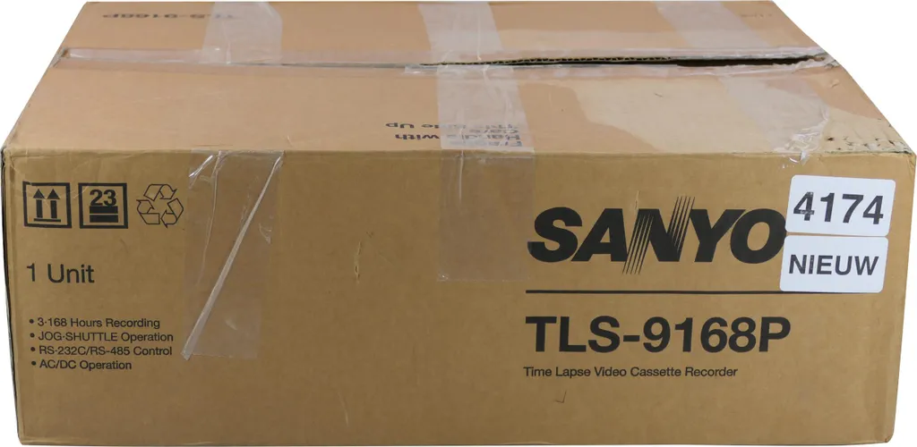 Sanyo TLS-9168P Magnétoscope VHS : Sécurisez vos Enregistrements