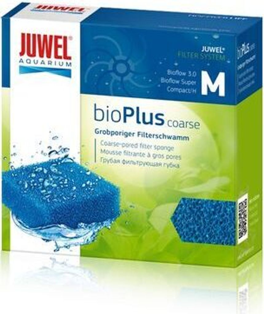 Juwel bioPlus coarse M 6er Pack Filterschwamm grob Produktbild 