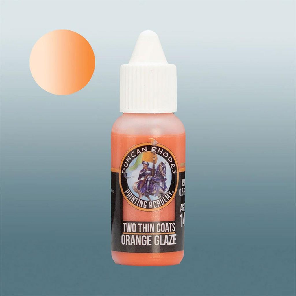 Two Thin Coats Acryl Miniaturenfarbe - Orange Glaze