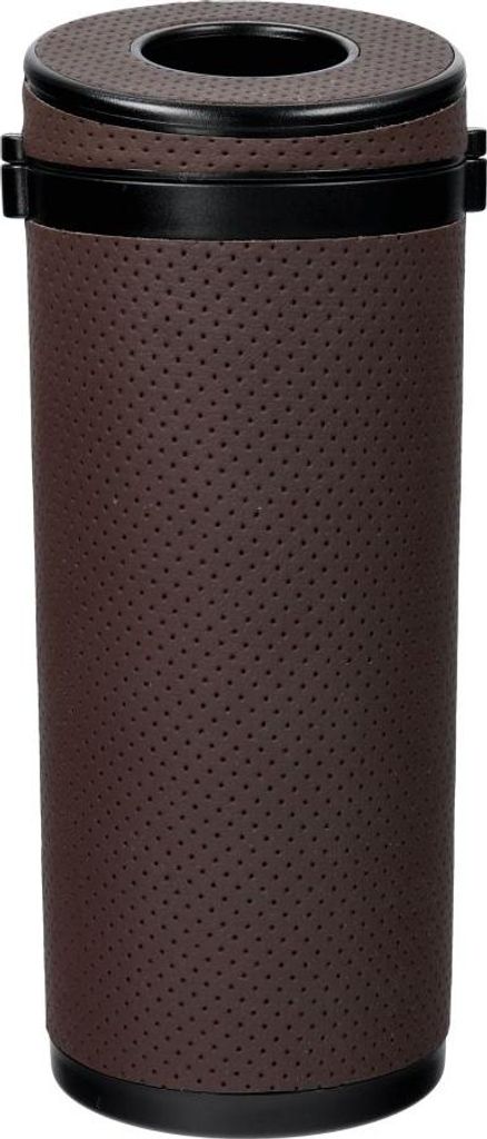 Tube-shaped tissue dispenser brown