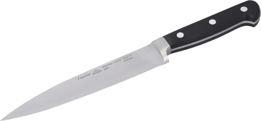 Stubai Coltello Filettare 180mm Flessibile - Acciaio Inox Professionale