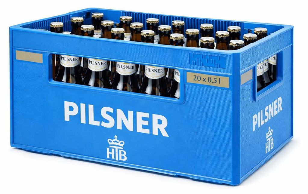 Würzburger Hofbräu Pilsner Mehrwegkasten 20 × 0,5 l