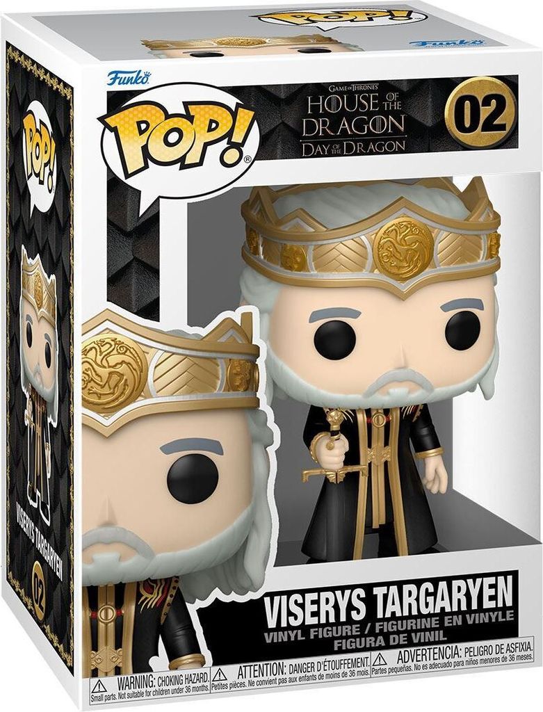 House of the Dragon - Viserys Targaryen 02 - Funko Pop! Vinyl Figur