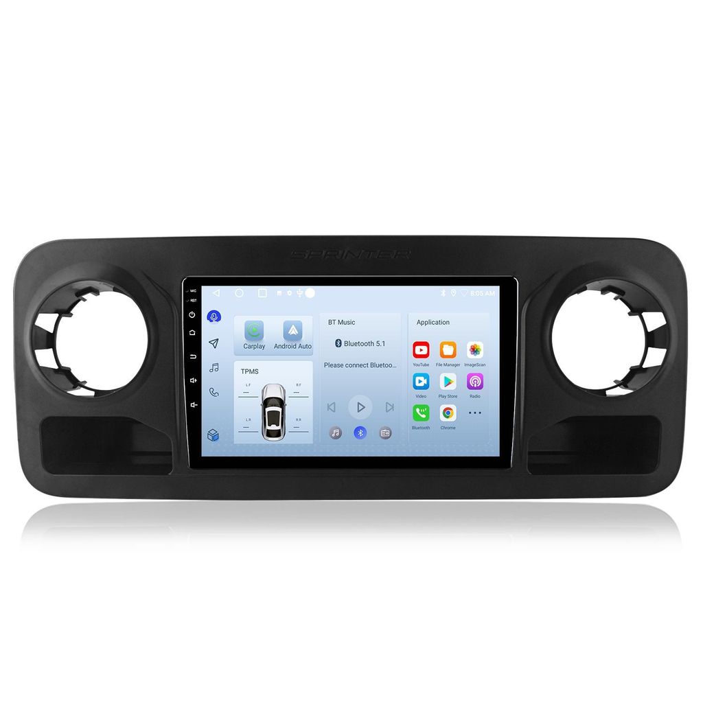 Rádio Android 64GB pro Mercedes Sprinter 907 2018-2020 Obrázek produktu 