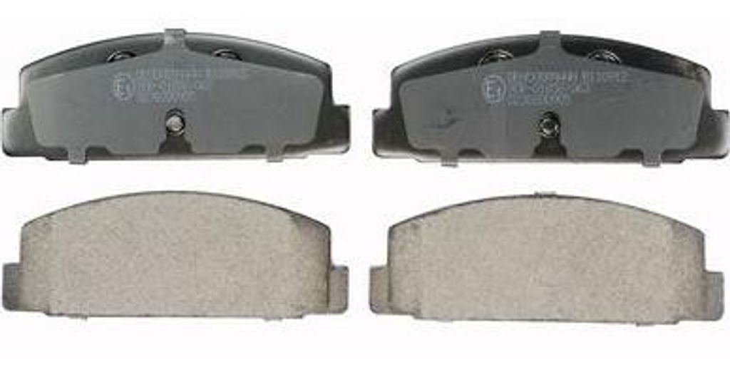 DENCKERMANN B110912 Bremsbelagsatz, Scheibenbremse OE kompatibel mit 6