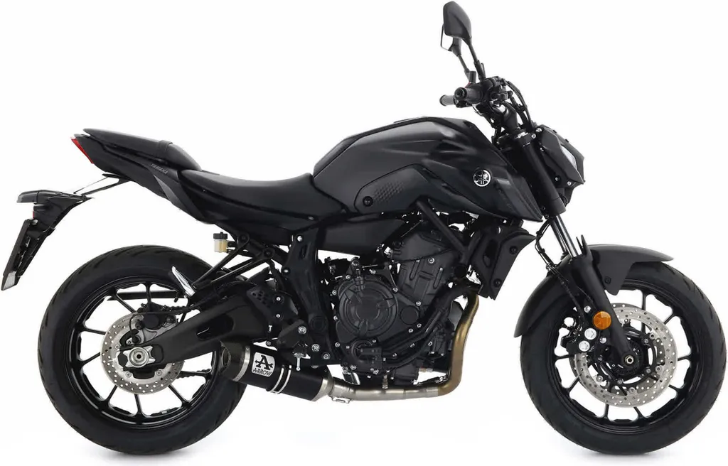 Échappement Slip-on Arrow Thunder Yamaha MT-07 pour Look et Sonorité