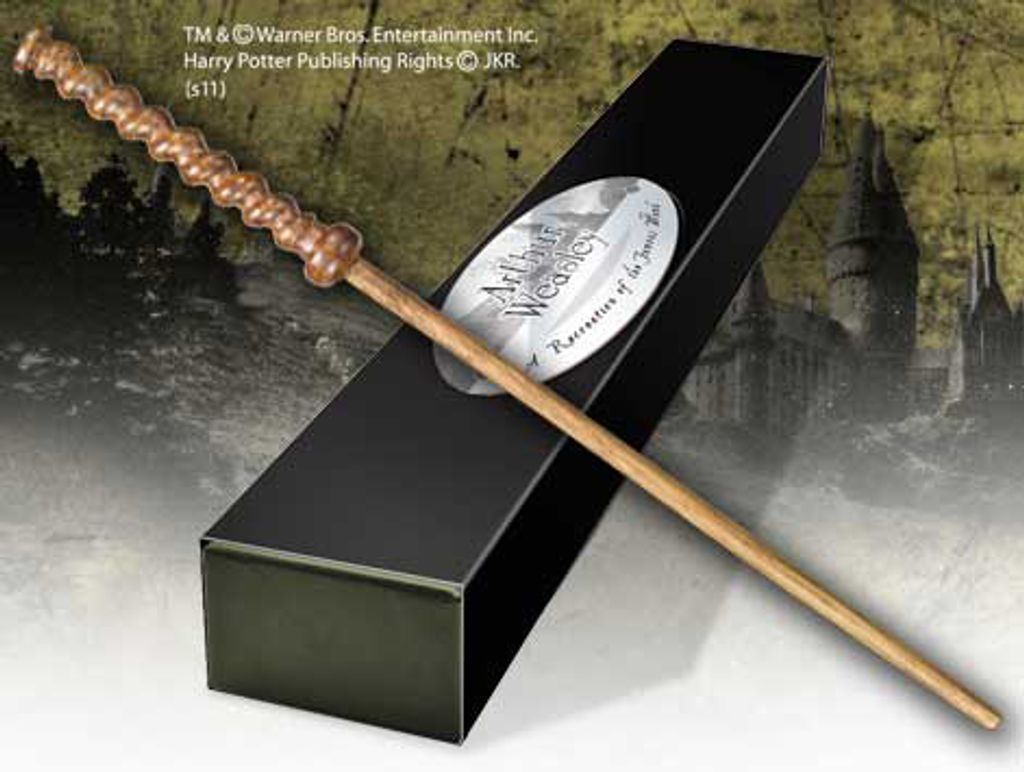 Noble Collection Harry Potter Zauberstab Arthur Weasley Produktbild 