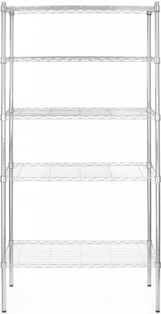 HENDI Scaffale con 5 ripiani, cromo, 910x455x(H)1830mm Immagine del prodotto 