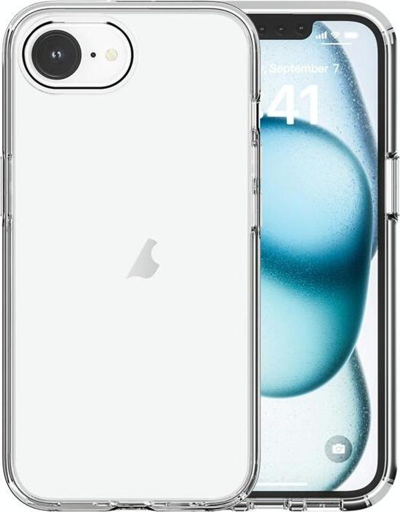 Mobigear Crystal Durchsichtig iPhone 17e Hülle Hardcase Backcover - Transparent
