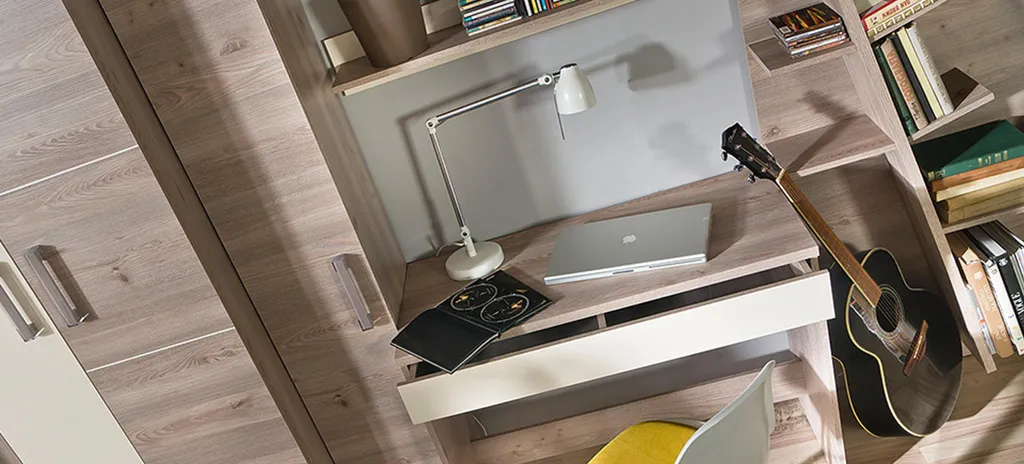 Commode moderne marron clair épurée - Finition bois naturel de qualité