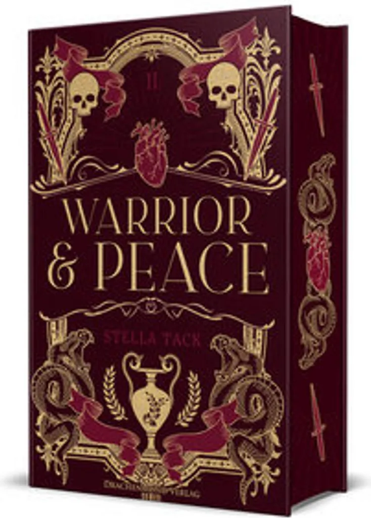 Sculpture Warrior & Peace artisanale avec finitions bronze antique