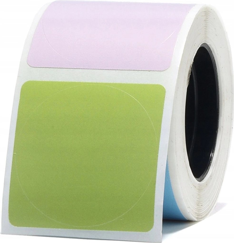 EDIBAZZAR | NIIMBOT M2 Bunte Etiketten, rund, 31 x 31 mm, 220 Stück