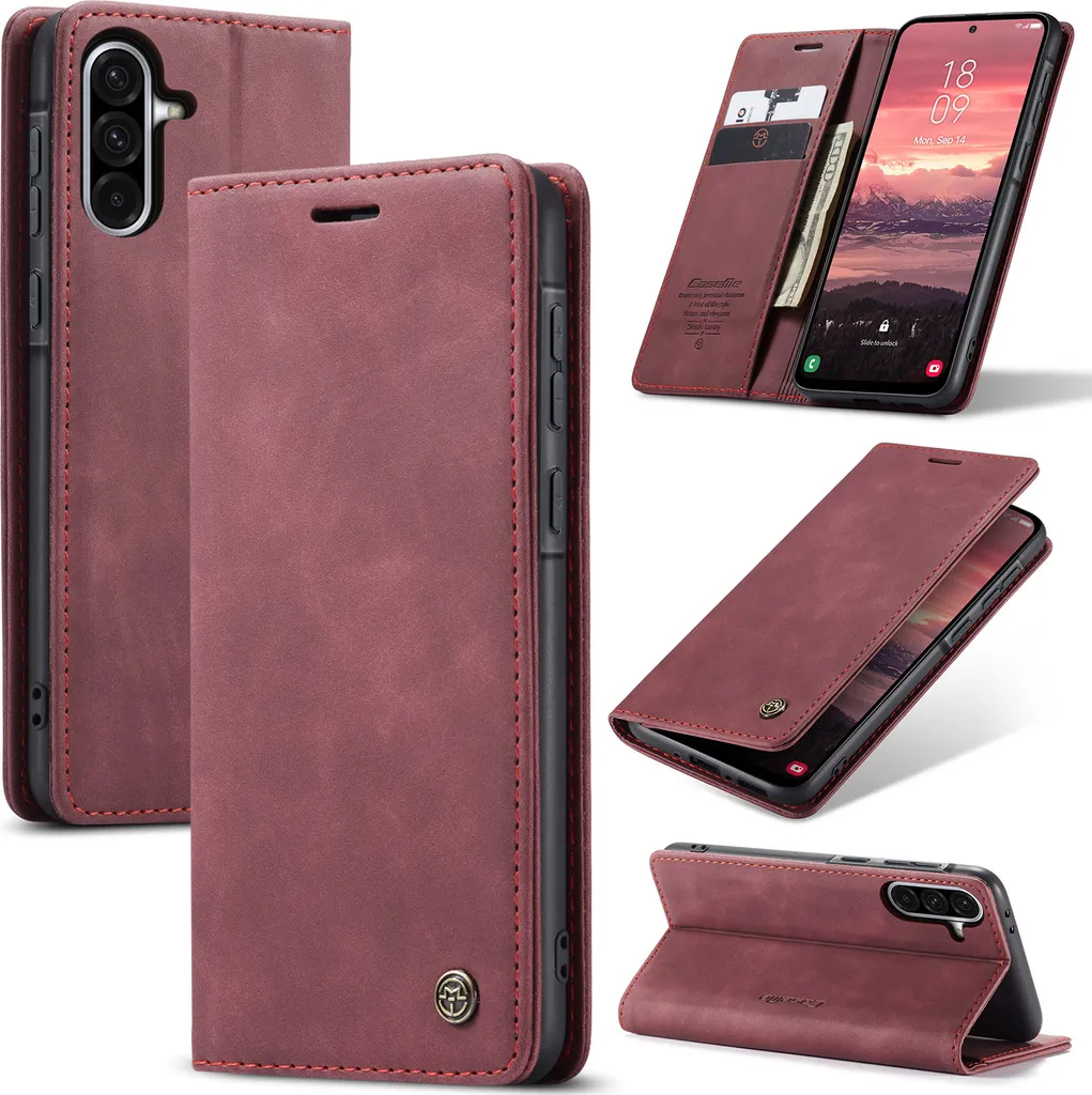 Custodia Esclusiva Samsung Galaxy A36 Rosso - Eleganza Senza Tempo
