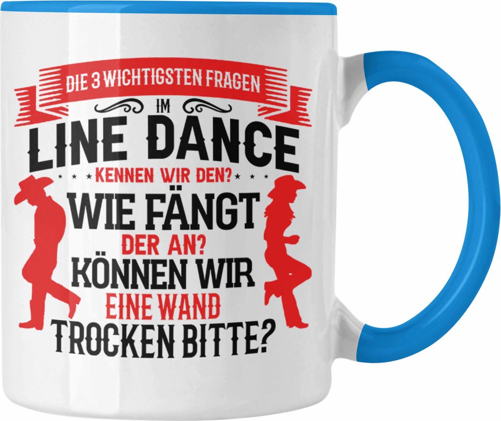 Trendation - Line Dance Tasse Geschenk Spruch Linedance Produktbild 