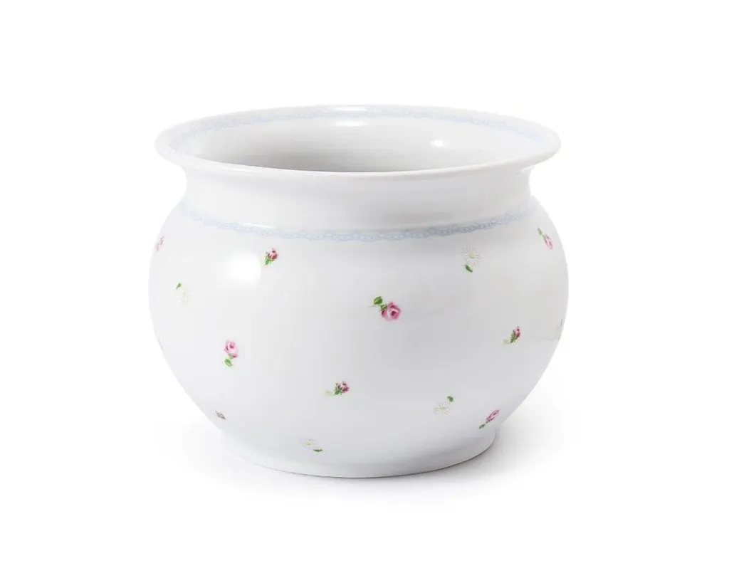 Pot de chambre en porcelaine RoseLine Leander 17,5 cm style rétro