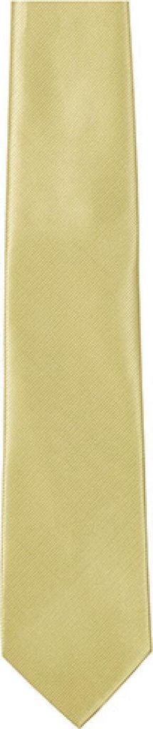 Twill Tie / 144 x 8,5cm - Farbe: Gold - Größe: 144 x 8,5cm