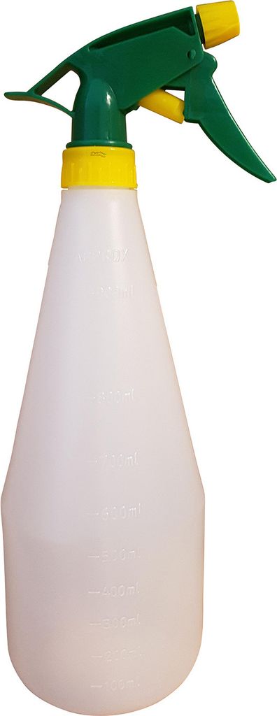 Pumpsprüher Sprühflasche Pflanzensprüher Handsprüher Kunststoff 1000ml grün/gelb