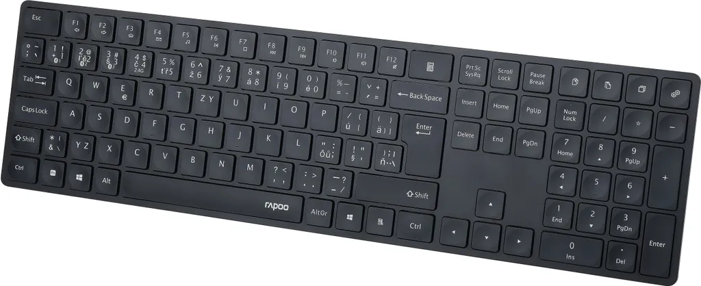 Clavier Rapoo E8020M sans fil Bluetooth multi-mode ultra-mince AZERTY - 4