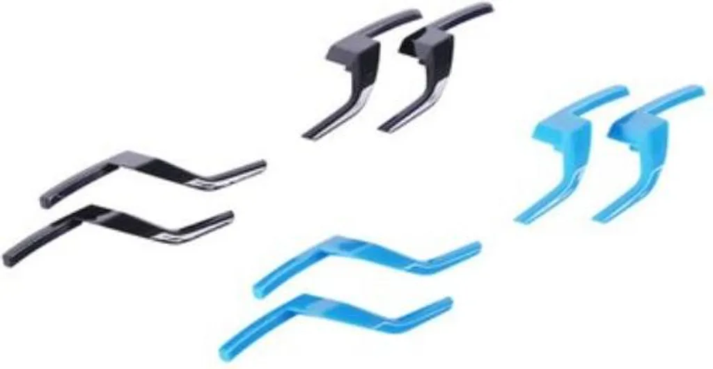 Kit Cornici Angolari Lowrance Elite Ti/Ti2 - Nero e Blu 8 Pezzi