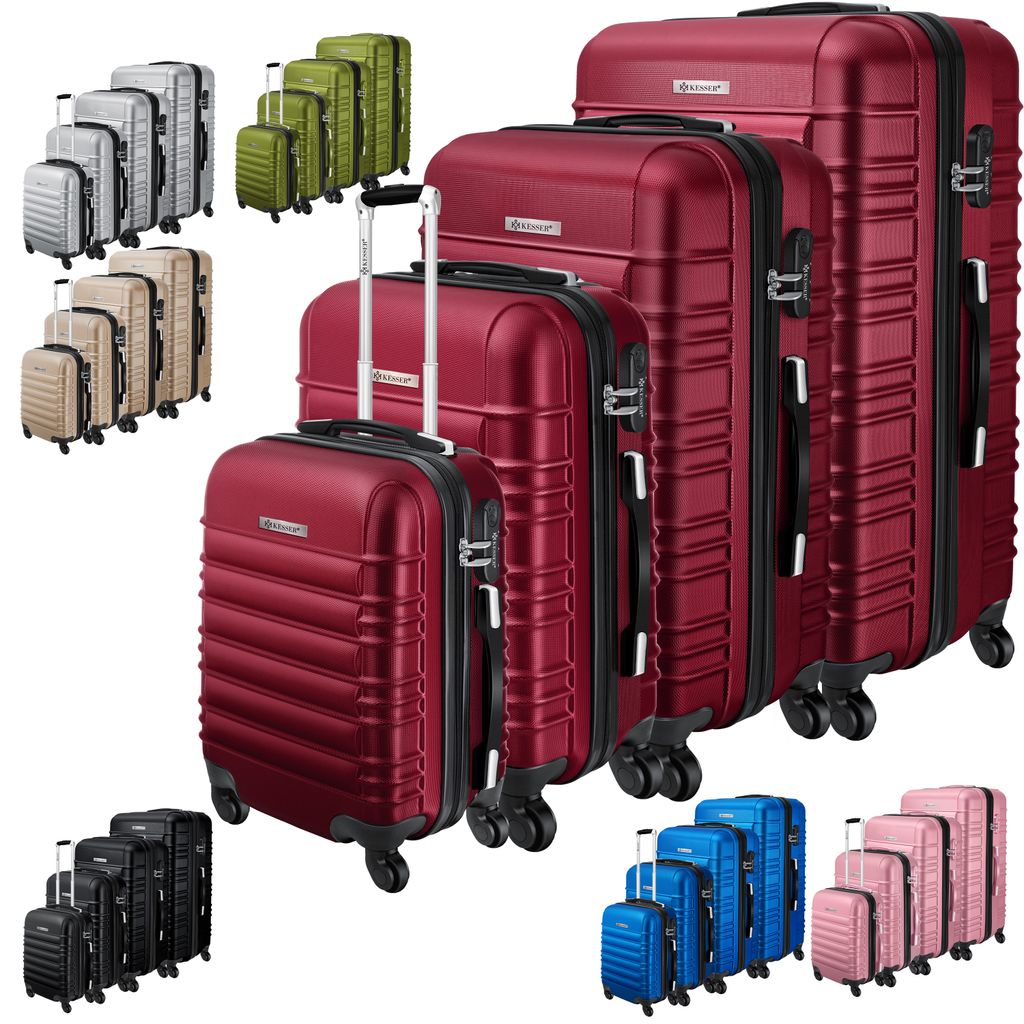 Mode & Accessoires Taschen Koffer & Reisegepäck Kofferzubehör 360Home Koffer Reisekoffer Gepäck Trolley 