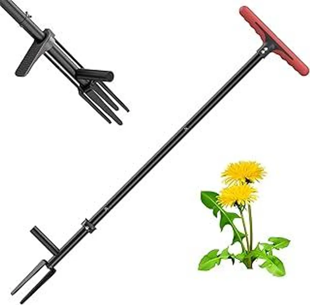 Estirpatore Manuale FLORA GUARD 90cm - 4 Artigli in Acciaio Inox Temprato