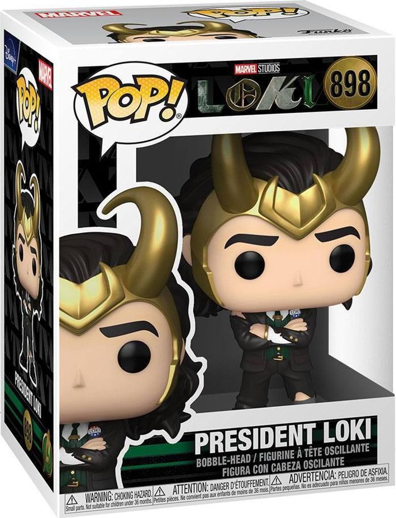Marvel-Loki - President Loki 898 - Funko Pop! - Vinyl Figur Produktbild 